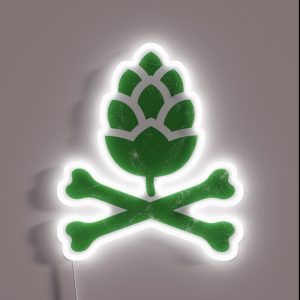 Hops Barley Malt Beer RGB Neon Sign