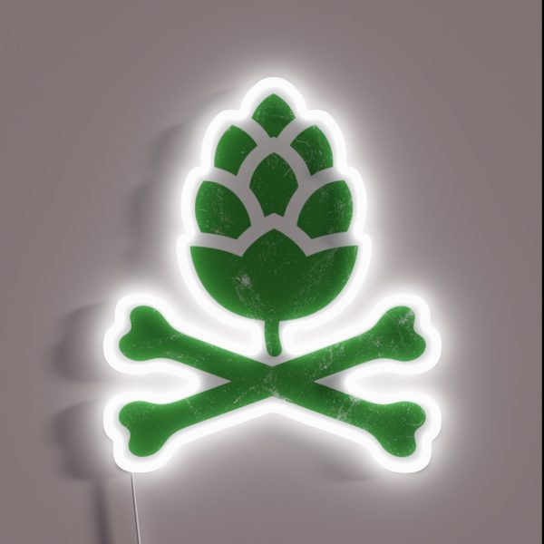 Hops Barley Malt Beer RGB Neon Sign