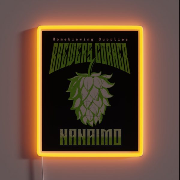 Hops N Grunge RGB Neon Sign