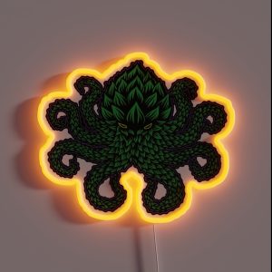 Hoptopus RGB Neon Sign