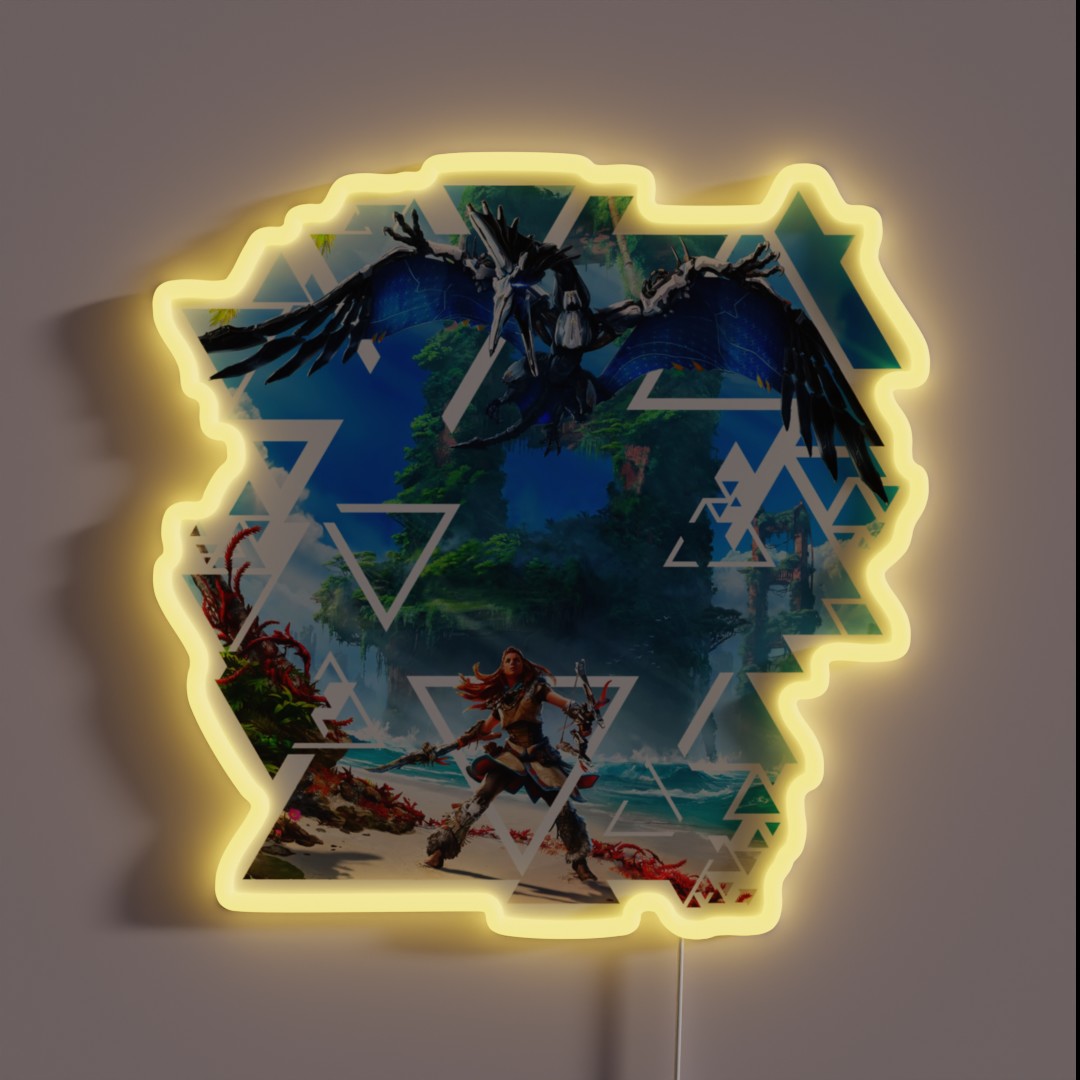 Horizon Forbidden West RGB Neon Sign Horizon Forbidden West RGB Neon Sign