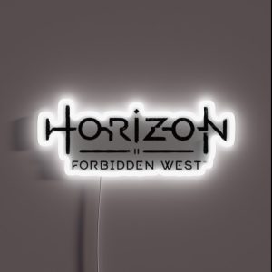 Horizon Logo Forbidden West RGB Neon Sign