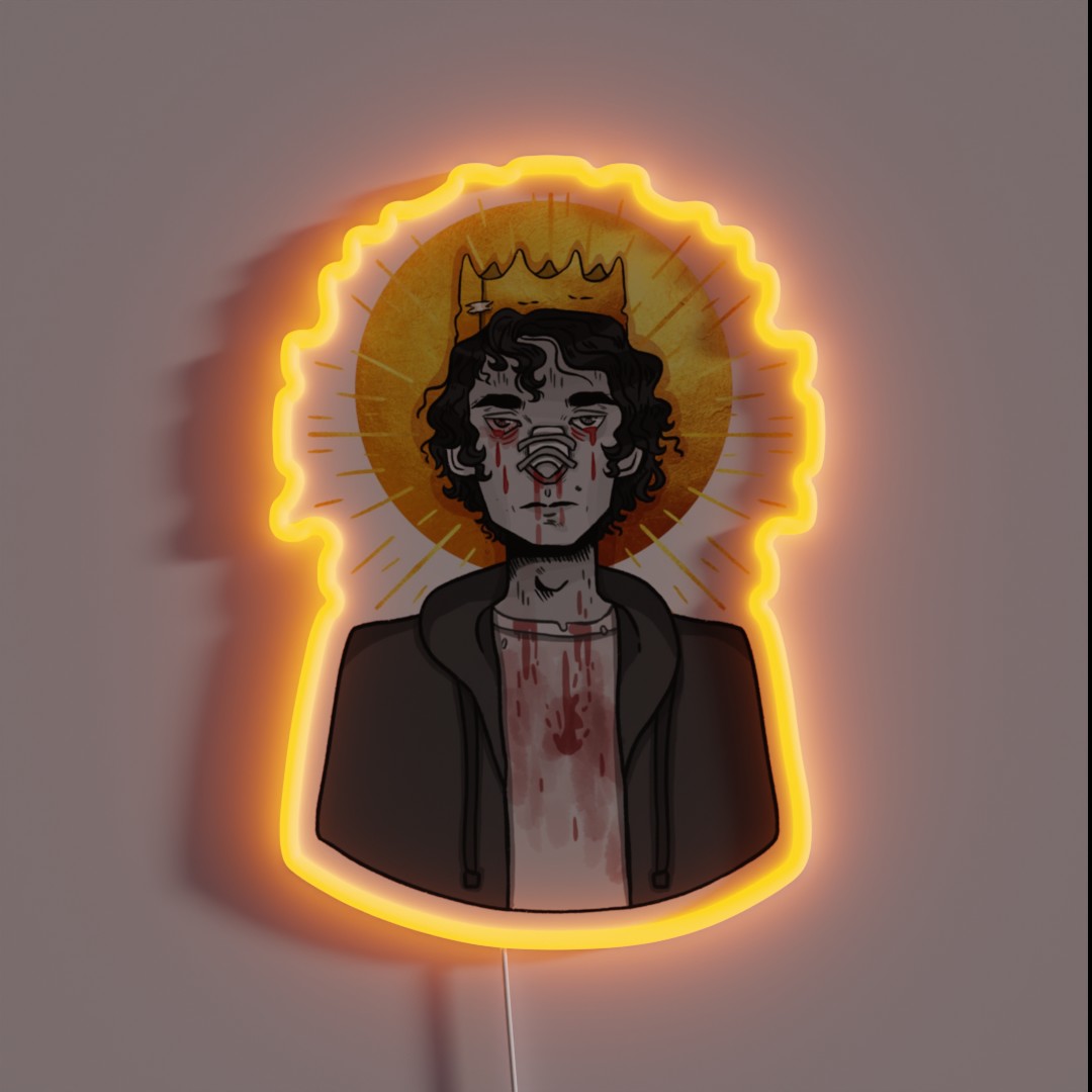 Horror Inktober Day 15 Paimon Peter From RGB Neon Sign Horror Inktober Day 15 Paimon Peter From RGB Neon Sign