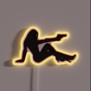 Hot Girl RGB Neon Sign Hot Girl RGB Neon Sign