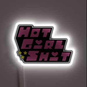 Hot Girl Shit Powerpuff Girls RGB Neon Sign