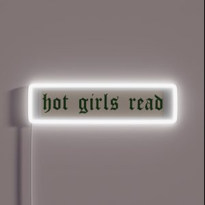 Hot Girls Read RGB Neon Sign