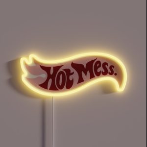 Hot Mess RGB Neon Sign Hot Mess RGB Neon Sign