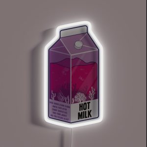 Hot Milk Carton RGB Neon Sign