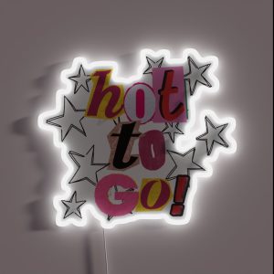 HOT TO GO Chappell Roan RGB Neon Sign
