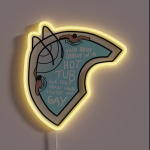 Hot Tub Bros RGB Neon Sign Hot Tub Bros RGB Neon Sign