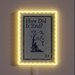 How Did It End Taylor Swift RGB Neon Sign