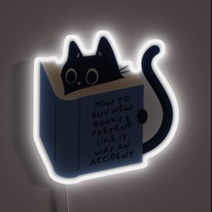 How To Buy New Books RGB Neon Sign