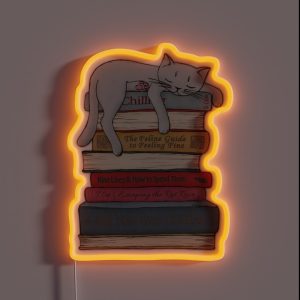 How To Chill Like A Cat RGB Neon Sign
