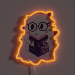 How To Haunt Ghost RGB Neon Sign