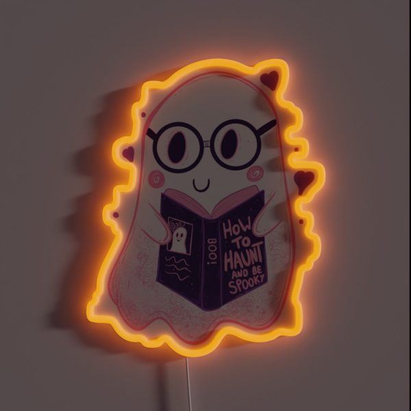 How To Haunt Ghost RGB Neon Sign