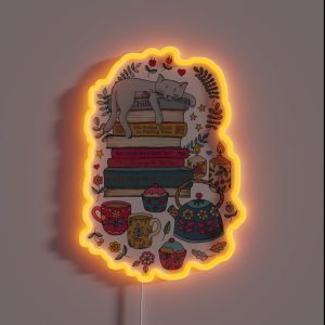 How To Hygge Like A Cat RGB Neon Sign