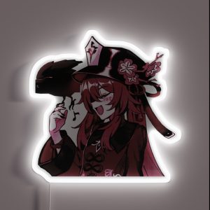 Hu Tao Genshin Impact RGB Neon Sign