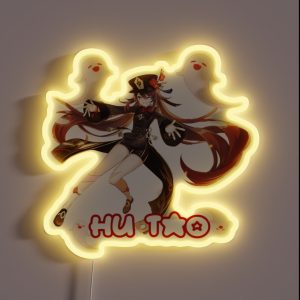 Hu Tao Genshin Impact RGB Neon Sign