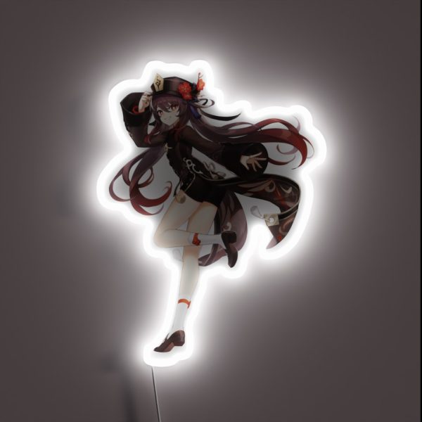 Hu Tao Genshin Impact RGB Neon Sign