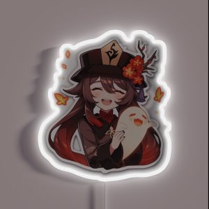 Hu Tao Genshin Impact RGB Neon Sign Hu Tao Genshin Impact RGB Neon Sign