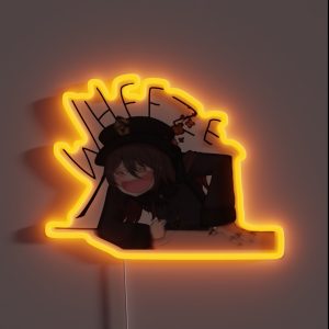 Hu Tao Genshin Impact RGB Neon Sign