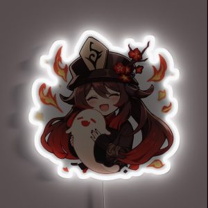 Hu Tao Genshin Impact RGB Neon Sign