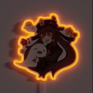 Hu Tao RGB Neon Sign Hu Tao RGB Neon Sign