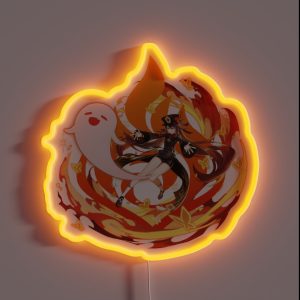 Hu Tao RGB Neon Sign