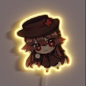 Hu Tao RGB Neon Sign