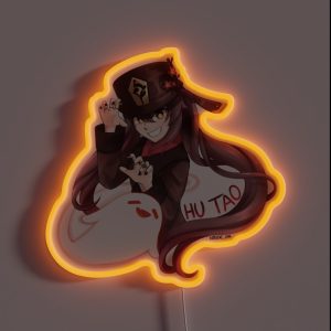 Hu Tao RGB Neon Sign