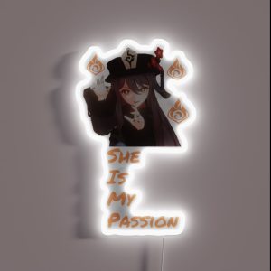 Hu Tao SIMP RGB Neon Sign Hu Tao SIMP RGB Neon Sign