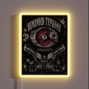 Humanoid Typhoon RGB Neon Sign