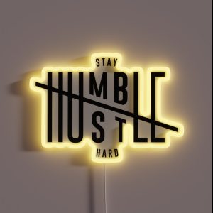 Humble Hustle RGB Neon Sign Humble Hustle RGB Neon Sign