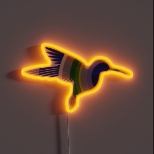 Hummingbird Legendary Animals RGB Neon Sign Hummingbird Legendary Animals RGB Neon Sign
