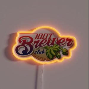 Huttbrewer RGB Neon Sign