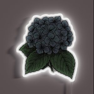 Hydrangea The Water Vessel RGB Neon Sign