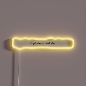 Hydrate Or Diedrate RGB Neon Sign Hydrate Or Diedrate RGB Neon Sign