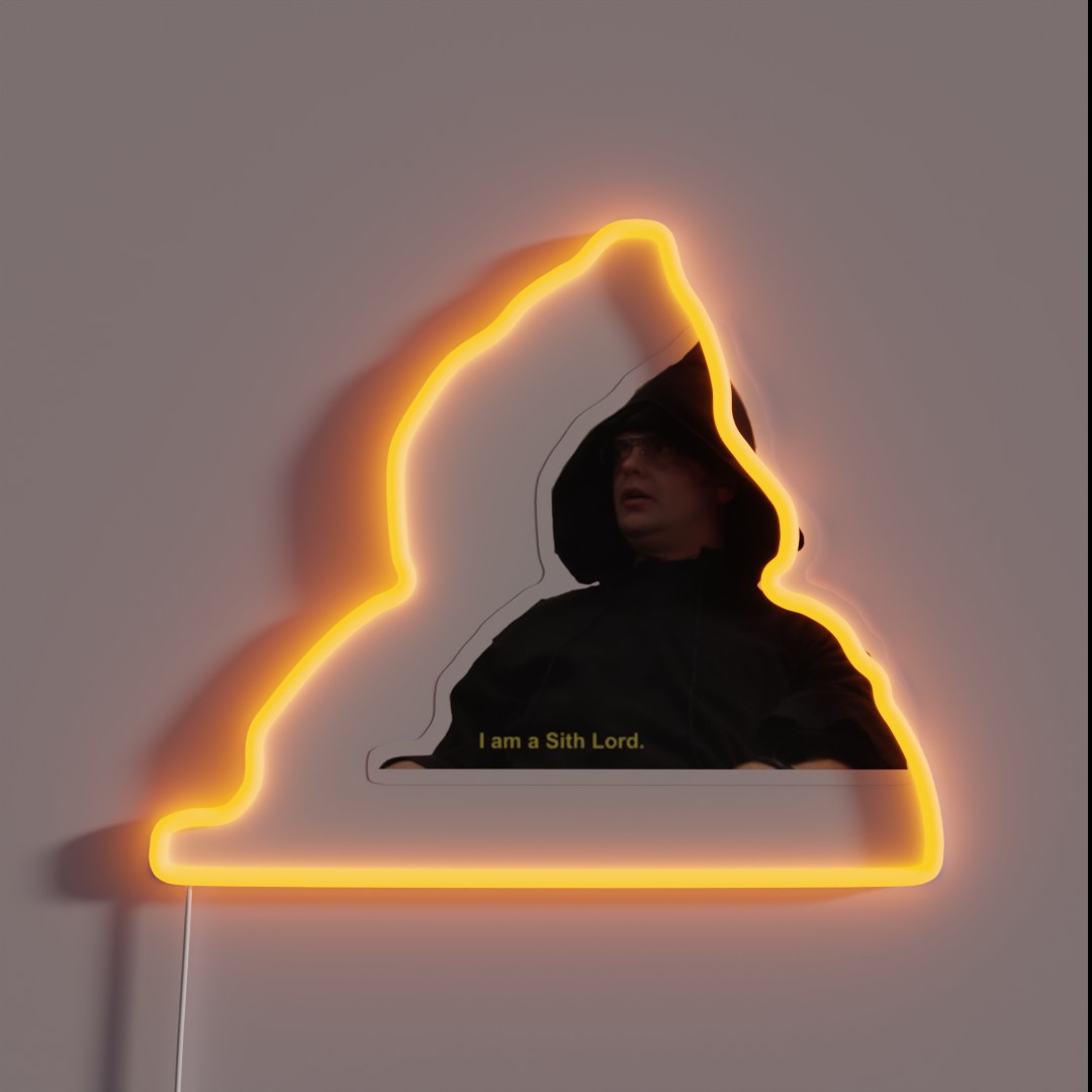 I Am A Sith Lord Dwight Schrute RGB Neon Sign I Am A Sith Lord Dwight Schrute RGB Neon Sign