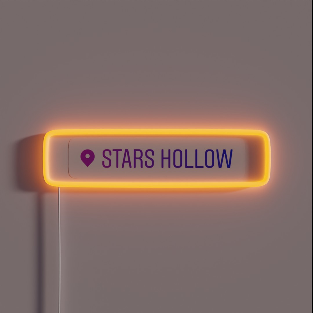 I Am In Stars Hollow Purple RGB Neon Sign I Am In Stars Hollow Purple RGB Neon Sign