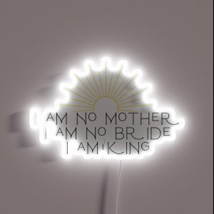I Am King RGB Neon Sign