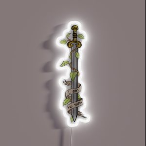 I Am No Man RGB Neon Sign