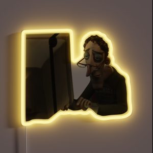 I Been Looking Like This Guy Lately RGB Neon Sign