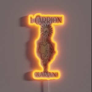 I Carrion Icarian RGB Neon Sign