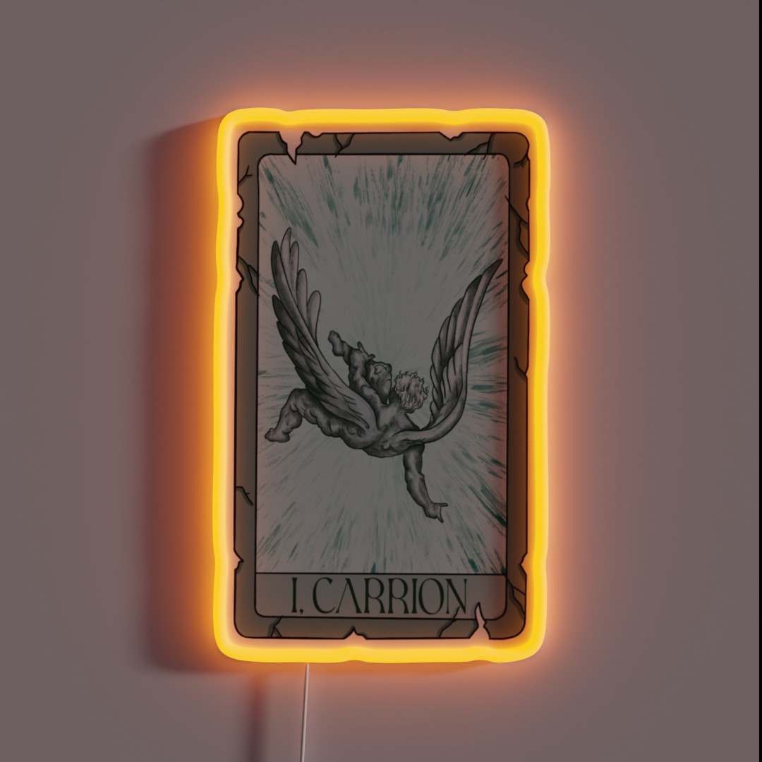 I Carrion Tarot RGB Neon Sign I Carrion Tarot RGB Neon Sign
