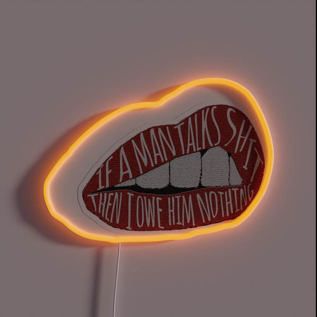 I Did Something Bad RGB Neon Sign I Did Something Bad RGB Neon Sign