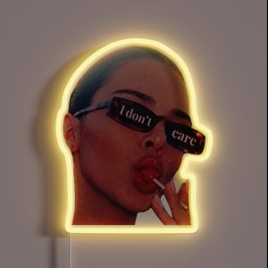 I Don T Care RGB Neon Sign