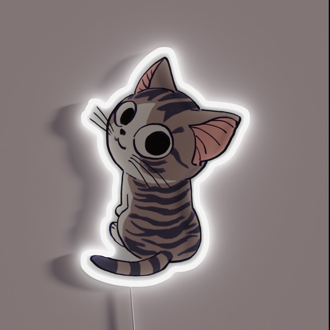 I Draw Chi The Kitten 1 Chi S Sweet Home RGB Neon Sign I Draw Chi The Kitten 1 Chi S Sweet Home RGB Neon Sign