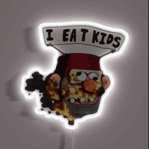 I Eat Kids Gravity Falls RGB Neon Sign