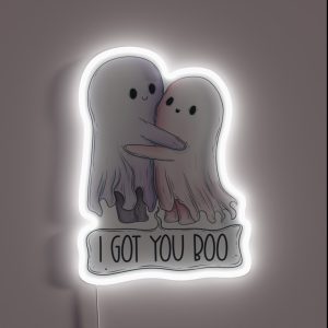 I Got You Boo Ghosts RGB Neon Sign