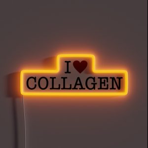 I Heart Collagen RGB Neon Sign